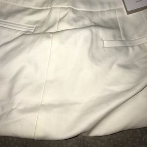 White Stretch Bermuda Shorts  Never Worn with tags